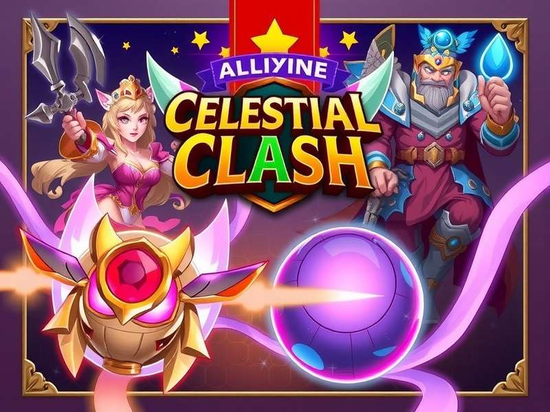 Celestial Clash Game Banner